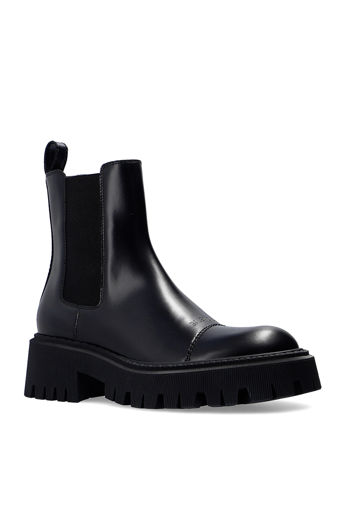 Schwarz Tractor platform Chelsea boots Balenciaga Vitkac Germany